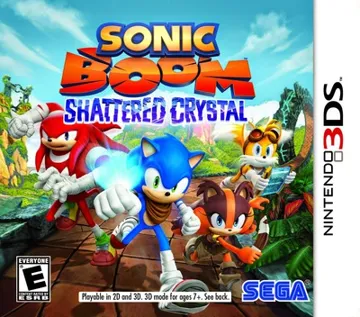 Sonic Boom - Shattered Crystal (USA) box cover front